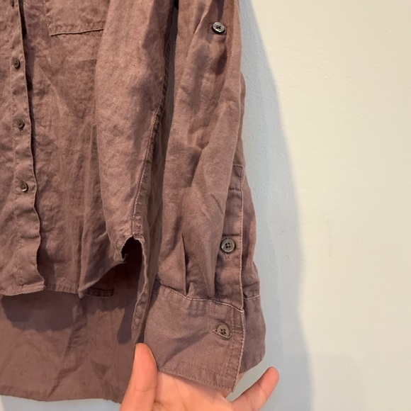 Aritzia Babaton Oversized Utility Shirt – Brown - Picture 3 of 4